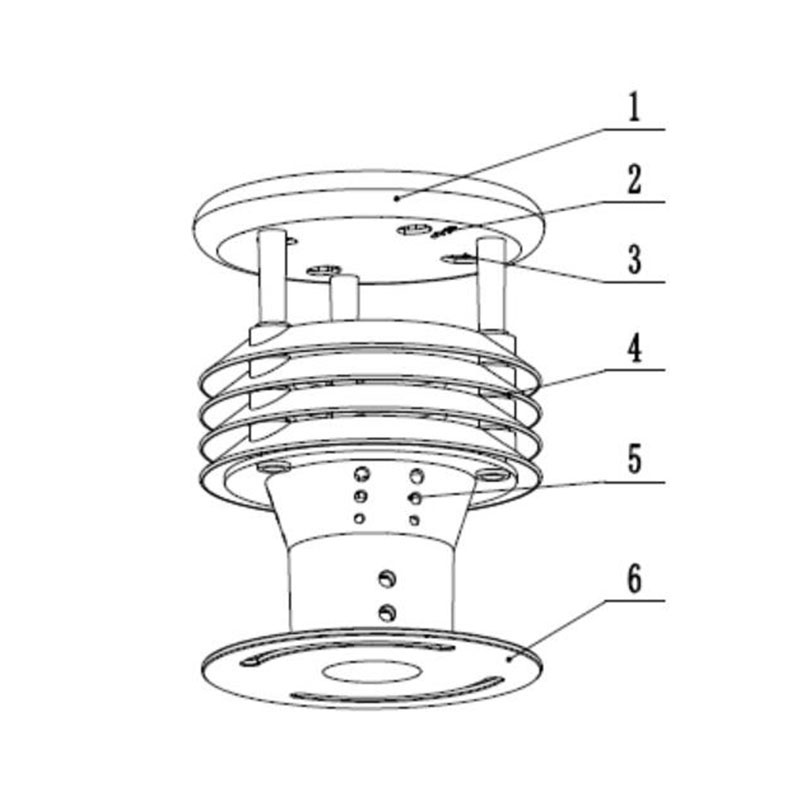 風力發電傳感器產品結構圖